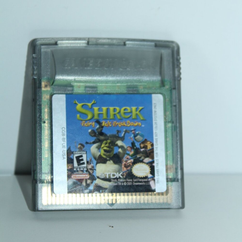 Shrek Gameboy Color Game Only
